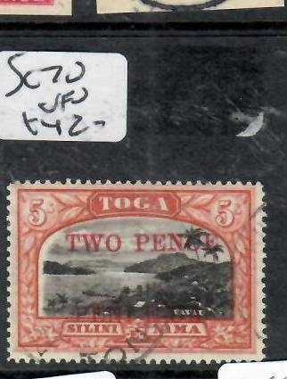 TONGA   2D/5/-     SG 70       VFU        P0624A H