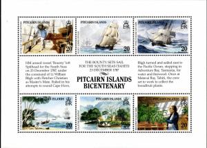 PITCAIRN ISLANDS 320 S/S MNH SCV $7.50 BIN $4.50