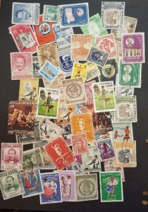 COLOMBIA Vintage Used Stamp Lot T2585