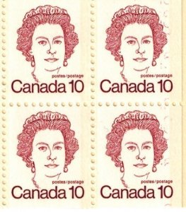 Canada BK76 booklet error Repeating 10