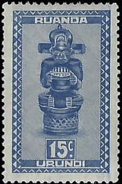 RUANDA-URUNDI   #91 MH (3)