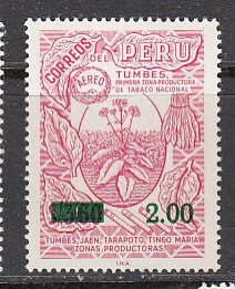 Peru SC# C438  1976  2s Surcharge MNH