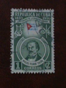 ​CUBA-FAMOUS PEOPLE OF CUBA- USED VERY FINE WE SHIP TO WORLDWIDE AND COMBINE