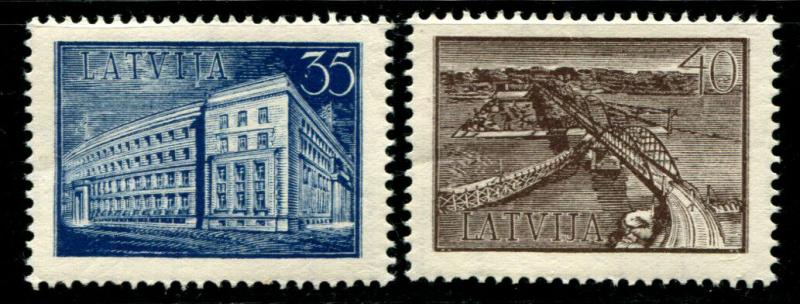 LATVIA Lettland Lettonie SC# B96 B96a B96b Stamps Postage 1938 MINT NH