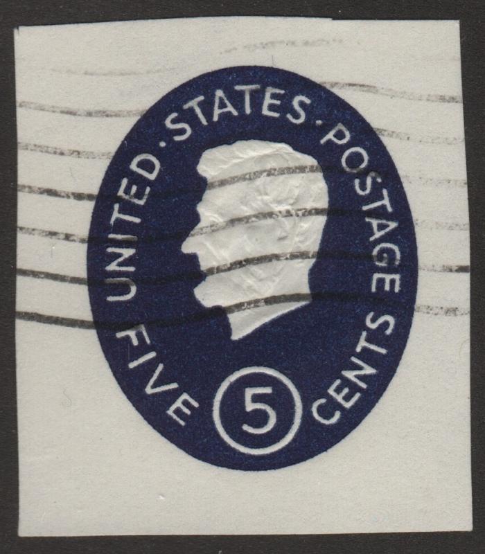 SC#U544 5¢ Lincoln Cut Square (1962) Used