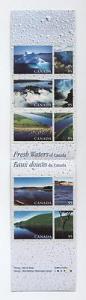 Canada. BK229b Fresh Waters booklet 2000 complete mint