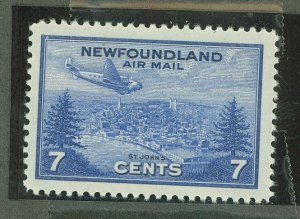 Newfoundland #C19 Unused Single