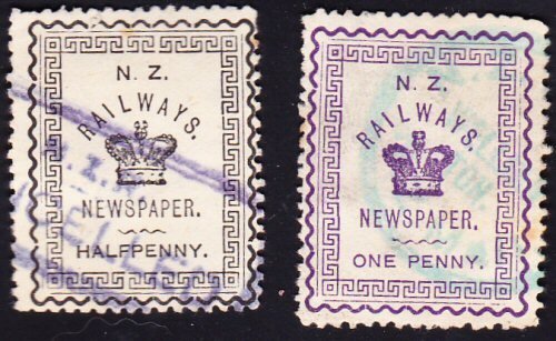 New Zealand railways stamps #1