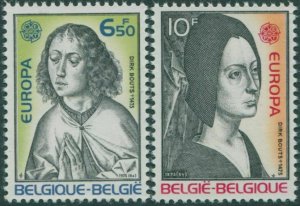 Belgium 1975 SG2388-2389 Paintings set MNH