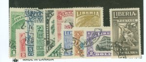 Liberia #163-175 Used Single (Complete Set)