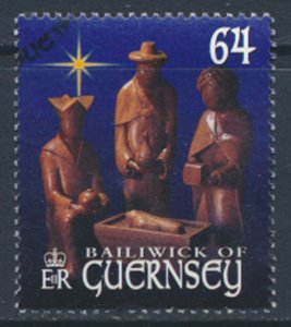Guernsey  SG 849  SC# 702 Christmas 1999 First Day of issue cancel see scan