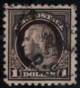 MALACK 478 VF/XF, handstamp cancel, rich color! CHOICE! b8210