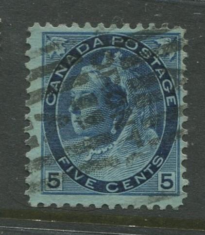 Canada - Scott 79- QV Definitive Issue - 1898 - Used - Single 5c Stamp