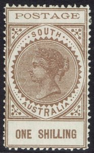 SOUTH AUSTRALIA 1902 QV THIN POSTAGE 1/-