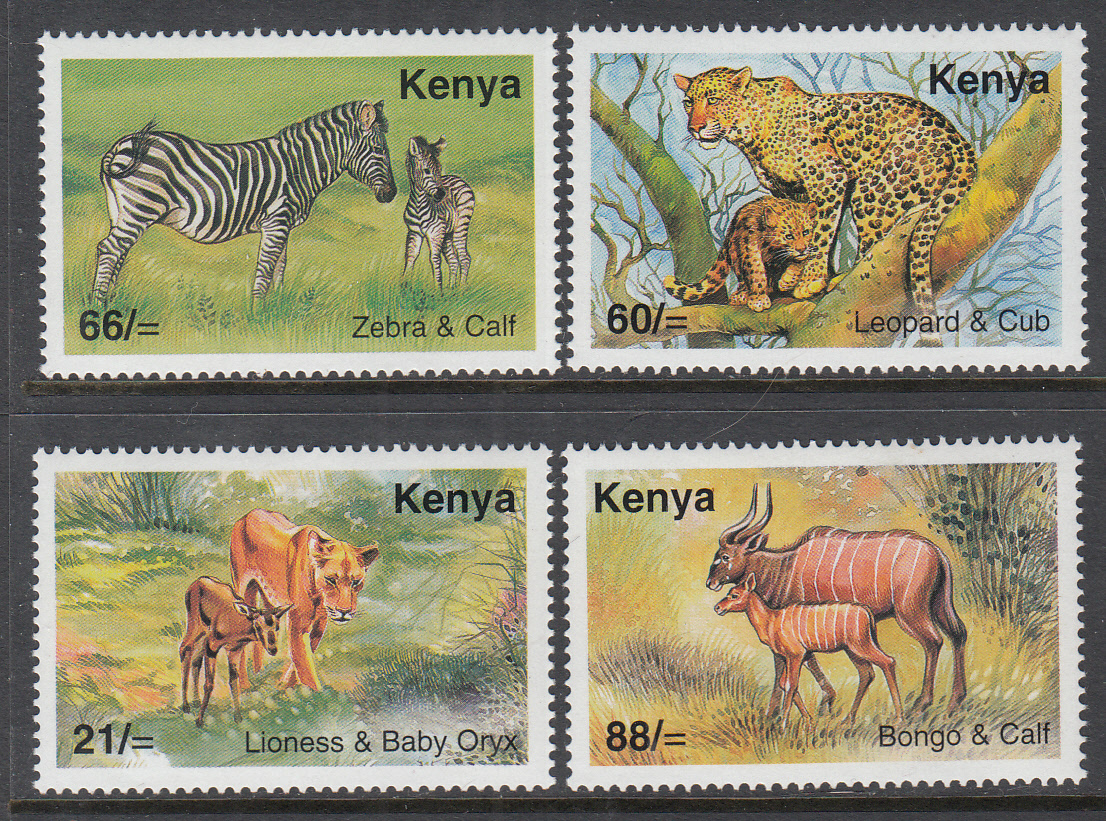 Kenya 773776 Animals MNH VF Africa Kenya, General Issue Stamp