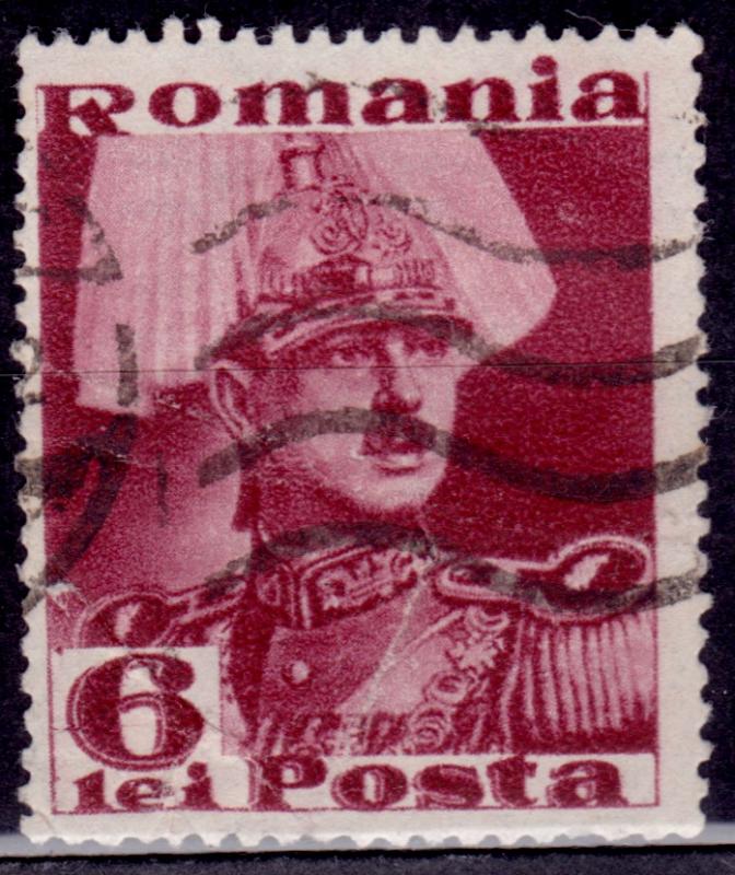Romania, 1934, King Carol II, 6L, sc#439, used