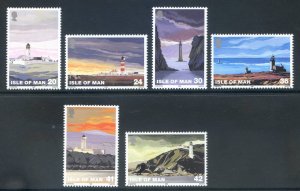 Isle Of Man 1996 Lighthouses Set SG672/677 Unmounted Mint 