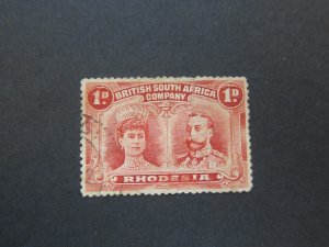 Rhodesia 1910 Sc 102 FU