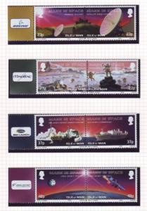 Isle of Man Sc 981-4 2003 Space Exploration stamps mint NH