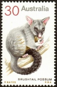 Australia 568 - Mint-NH - 30c Brushtail Possum (1974) (cv $0.65) (2)