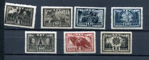 Russia 1943 Sc 878-2 and 884-5 MH anniv of October Revolution 9207