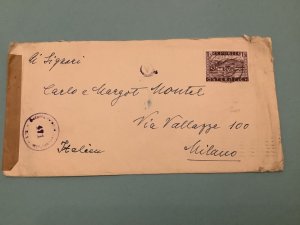 Austria  Opened by Censor 1940s to Milan Italy   Stamps Cover R41496