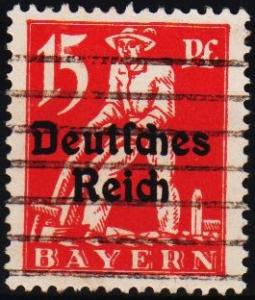 Germany. 1920 15pf S.G.119 Fine Used