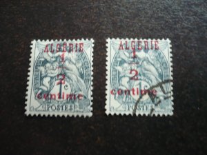 Stamps - Algeria - Scott# P1 - Mint Hinged & Used Part Set of 1 Stamp