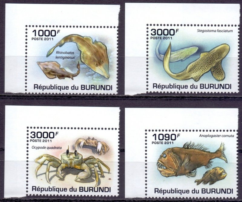 Burundi. 2011. Fish fauna. MNH.