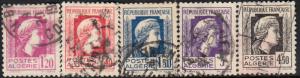 Algeria #172-186 Used Set