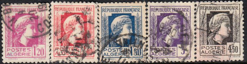 Algeria #172-186 Used Set