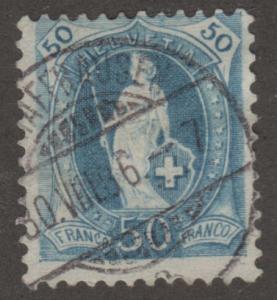 Switzerland 86 Helvetia 1882