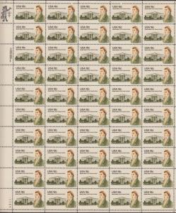 US #1935  James Hoban  Full sheet of 50-MNH