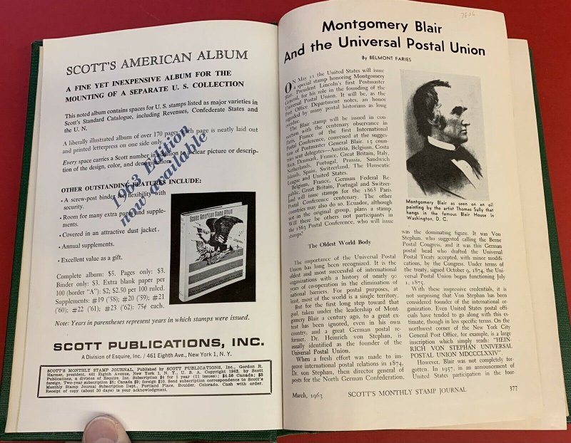 Scott's Monthly Stamp Journal, March 1963 through Jan. 1965, 23 Issues, ...