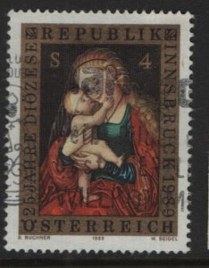 AUSTRIA 1448 USED