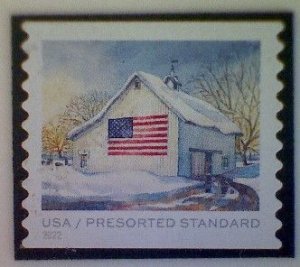 United States, Scott #5685, used(o), 2022 pre-sorted mail, Barn (10¢)