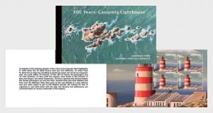 Alderney 2024 Lighthouses limited edition booklet with special block's MNH