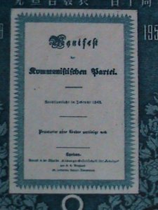 ​CHINA STAMP-1958 SC#360-1-11TH ANNIV: PUBLICATION OF COMMUNIST MANIFESTO CTO