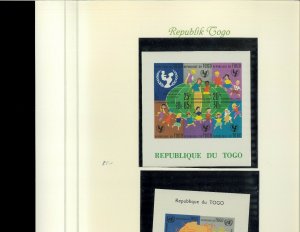 Togo MNH 1960's Sets & Souvenir Sheets Mounted on Specialty Pages