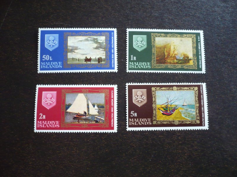 Stamps - Maldive Islands - Scott# 262-265 - Mint Never Hinged Set of 4 Stamps