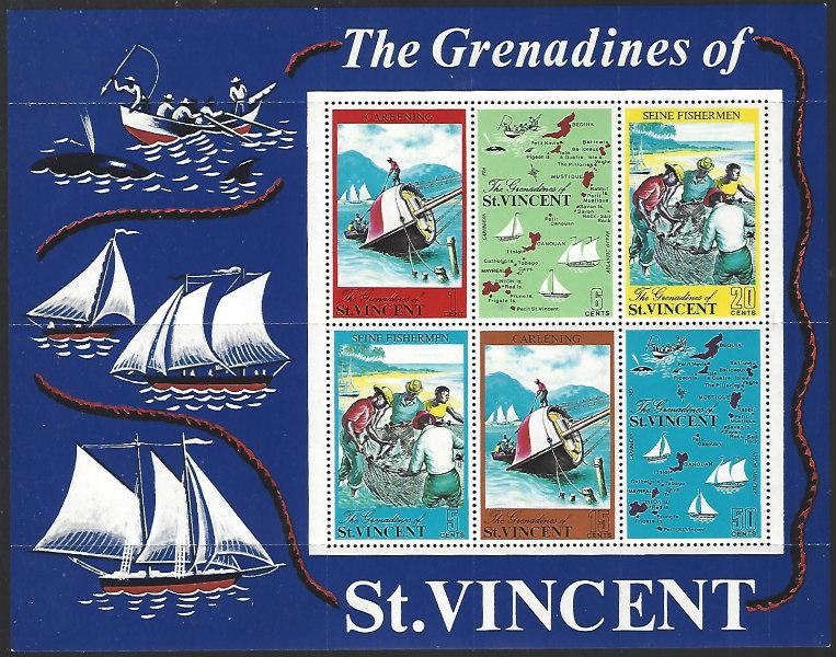 St. Vincent #329a MNH Souvenir Sheet cv $11