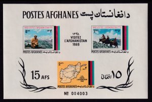 Afghanistan 798a Souvenir Sheet MNH VF