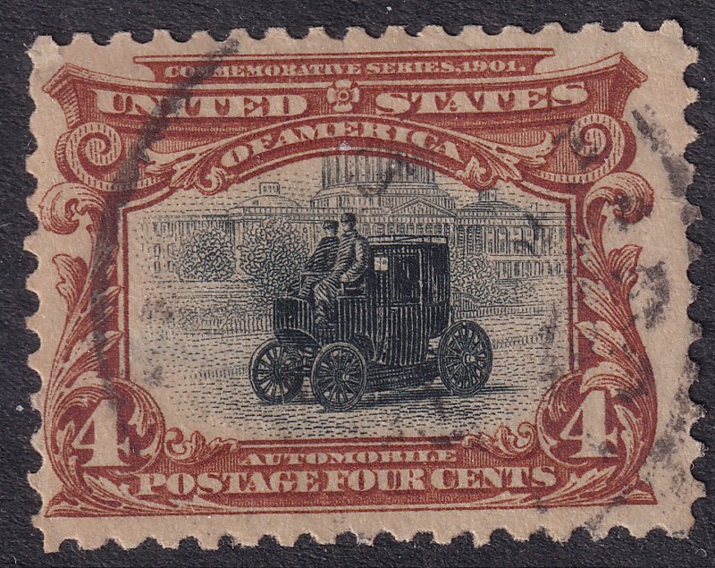 #296 Used, F-VF (CV $18 - ID49570) - Joseph Luft