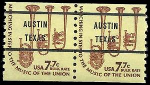 # 1614a MINT NEVER HINGED PRE-CANSELED SAXHORNS