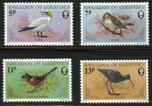 Guernsey Scott 165-8 MNH** Bird set