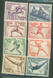 Germany #B82-89 Unused Single (Complete Set)