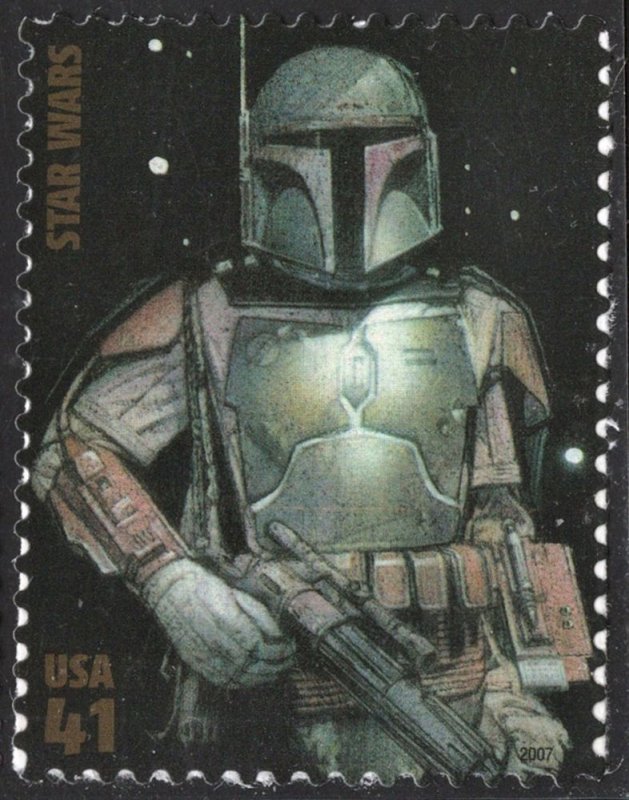 SC#4143j 41¢ Star Wars: Boba Fett (2007) SA