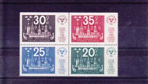 Sweden  Scott#  1041-4  MNH