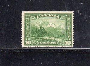 CANADA #155 1928 10c MT. HURD MINT VF LH O.G