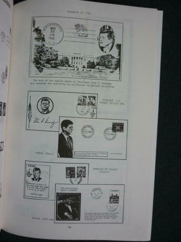 JOHN FITZGERALD KENNEDY & HIS FAMILY ON WORLDWIDE STAMPS by MELVIN MORRIS
